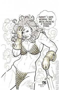 Variant Cover for Invincible Red Sonja #4