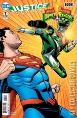Cover for Justice League / Power Rangers #1