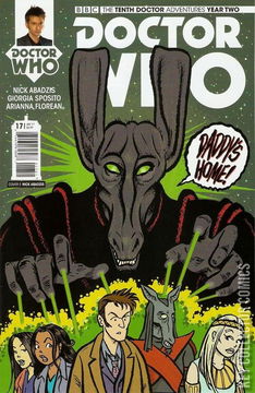 Variant Cover for Doctor Who: The Tenth Doctor - Year Two #17