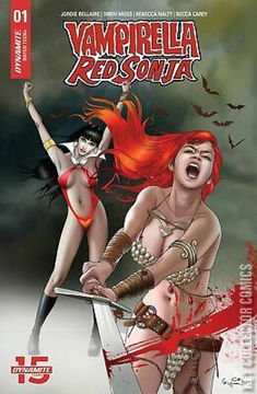Variant Cover for Vampirella / Red Sonja #1