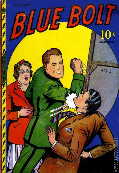 Cover art for Blue Bolt #7