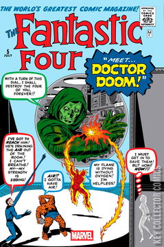 Variant Cover for Fantastic Four #5