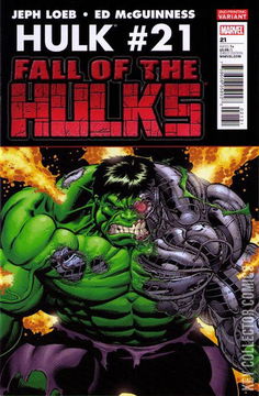 Variant Cover for Hulk #21