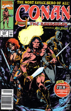 Variant Cover for Conan the Barbarian #244