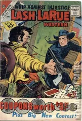 Cover for Lash La Rue Western #84