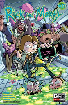 Variant Cover for Rick and Morty #11
