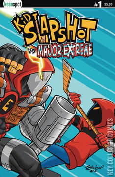 Variant Cover for Kid Slapshot vs. Major Extreme #1