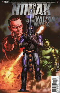 Variant Cover for Ninjak vs. the Valiant Universe #3