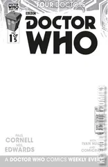 Cover for Doctor Who: Four Doctors #1
