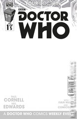 Variant Cover for Doctor Who: Four Doctors #1