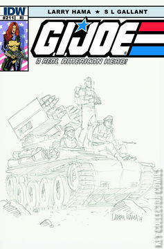 Variant Cover for G.I. Joe: A Real American Hero #211