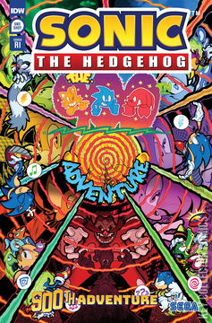 Variant Cover for Sonic the Hedgehog's 900th Adventure