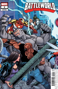Variant Cover for Battleworld #2