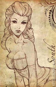 Variant Cover for The Legend of Oz: The Wicked West #8