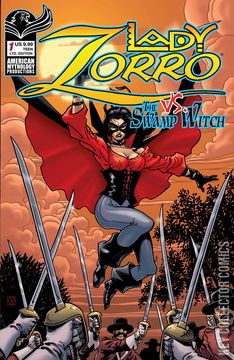 Variant Cover for Lady Zorro vs. Swamp Witch #1