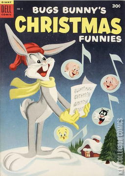 Variant Cover for Bugs Bunny's Christmas Funnies #5