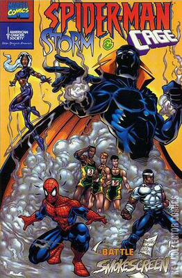 Spider-Man, Storm and Luke Cage