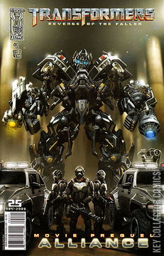 Variant Cover for Transformers: Revenge of the Fallen Movie Prequel - Alliance #2