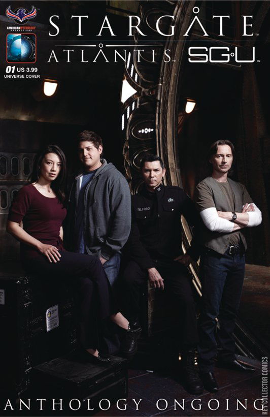 Variant Cover for Stargate Atlantis Anthology #1