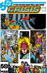 Variant Cover for Crisis on Infinite Earths #11