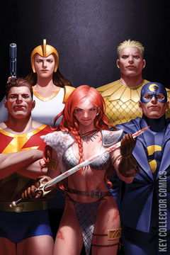 Variant Cover for Red Sonja: The Superpowers #1