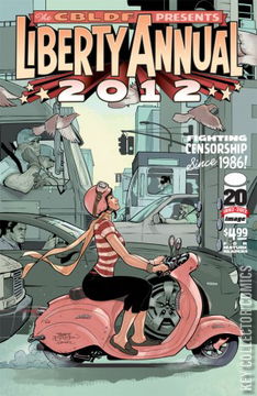 Variant Cover for CBLDF Presents Liberty Annual #2012