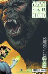 Variant Cover for Justice League vs. Godzilla vs. Kong #4