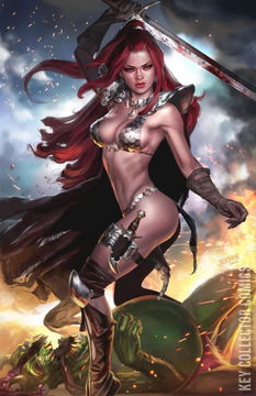 Variant Cover for Invincible Red Sonja #7