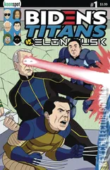 Variant Cover for Biden's Titans vs. Elon Musk #1