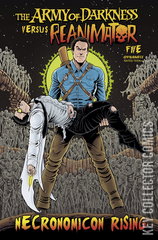Variant Cover for Army of Darkness vs. Reanimator: Necronomicon Rising #5