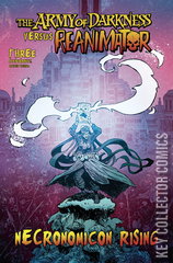 Variant Cover for Army of Darkness vs. Reanimator: Necronomicon Rising #3