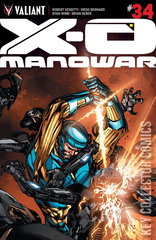Variant Cover for X-O Manowar #34