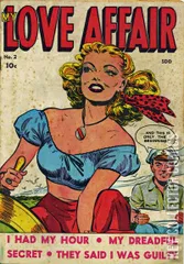 Variant Cover for My Love Affair #2