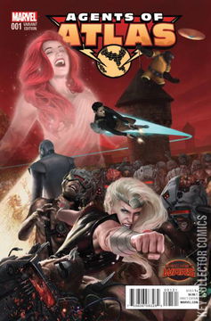 Variant Cover for Secret Wars: Agents of Atlas #1
