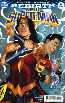 Variant Cover for New Super-Man #6