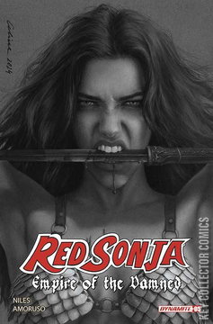 Variant Cover for Red Sonja: Empire of the Damned #5