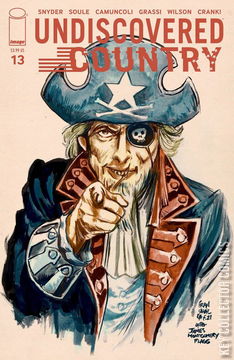 Variant Cover for Undiscovered Country #13