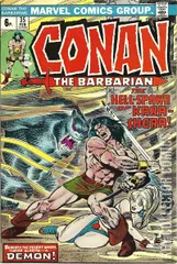 Variant Cover for Conan the Barbarian #35