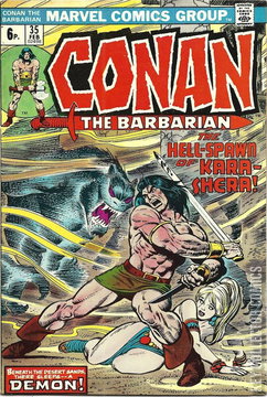 Variant Cover for Conan the Barbarian #35