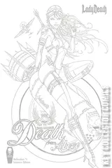 Variant Cover for Lady Death:  Hellraiders #1