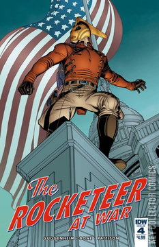 Variant Cover for The Rocketeer At War #4