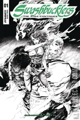 Variant Cover for Swashbucklers: The Saga Continues #1