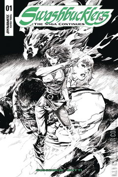 Variant Cover for Swashbucklers: The Saga Continues #1