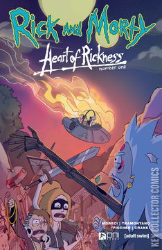 Variant Cover for Rick and Morty: Heart of Rickness #1