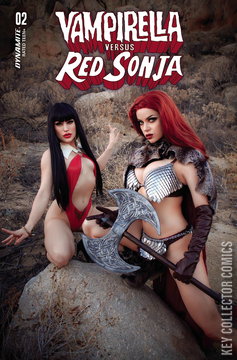 Variant Cover for Vampirella vs. Red Sonja #2