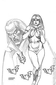 Variant Cover for Vampirella Valentine's Day Special #2021