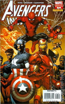 Variant Cover for Avengers / Invaders #1