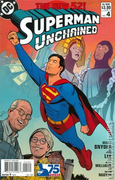 Variant Cover for Superman Unchained #4
