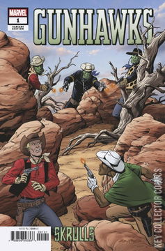 Variant Cover for Gunhawks, The #1