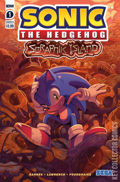 Variant Cover for Sonic the Hedgehog: Scrapnik Island #1